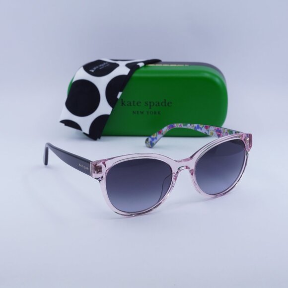 Final Price! Kate Spade NATHALIE/G/S 035J 9O Pink/Black/Grey Sunglasses main image 7
